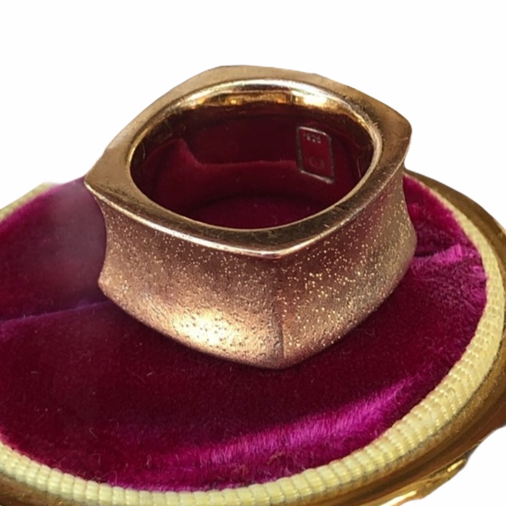 Charles Garnier Sterling silver 18k  ring